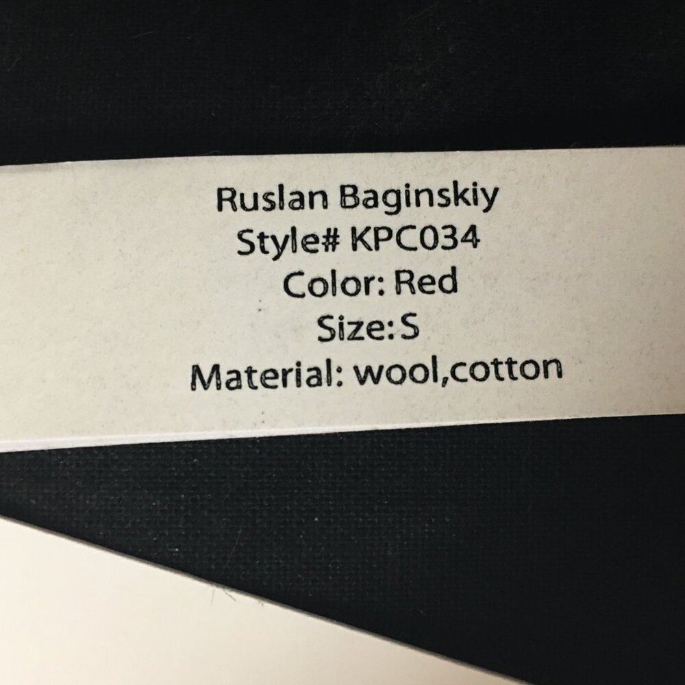 𝐑𝐔𝐒𝐋𝐀𝐍 𝐁𝐀𝐆𝐈𝐍𝐒𝐊𝐈𝐘 Red Wool Baker Boy Cap NEW WITH TAGS!! - Picture 9 of 16